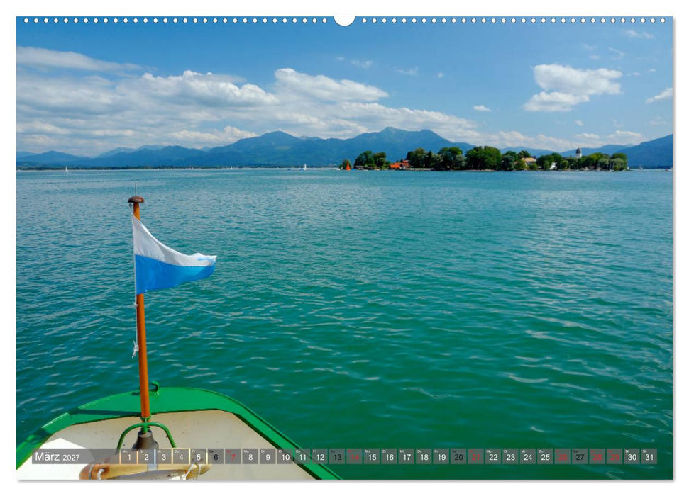 Traumhafter Chiemsee – Impressionen vom Bayerischen Meer (CALVENDO Wandkalender 2027)