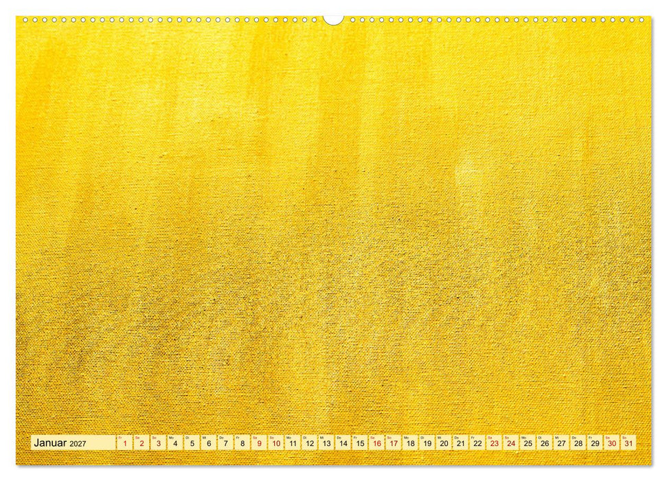 Goldglanz Bastelkalender (CALVENDO Premium Wandkalender 2027)