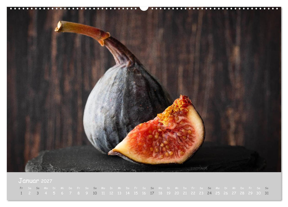 authentic FOOD art Obst und Gemüse (CALVENDO Wandkalender 2027)