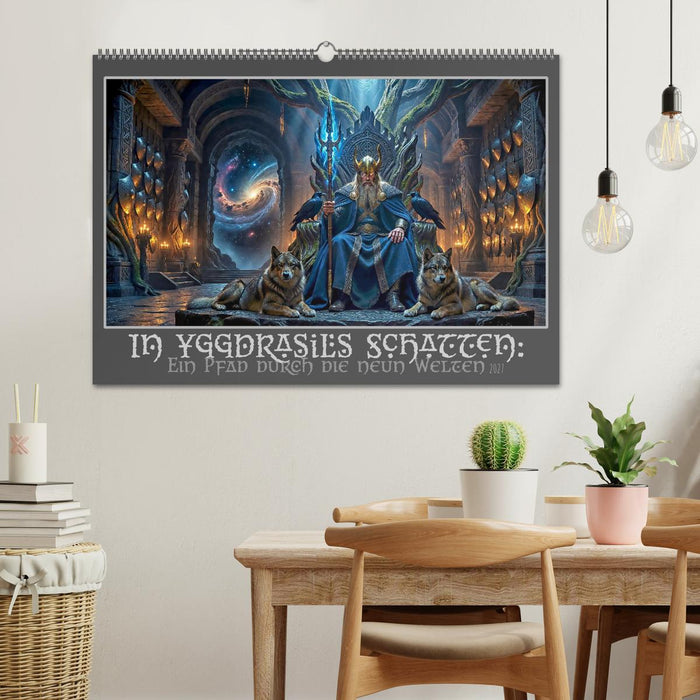 In Yggdrasils Schatten: Ein Pfad durch die neun Welten (CALVENDO Wandkalender 2027)