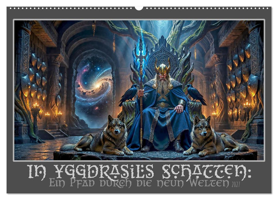 In Yggdrasils Schatten: Ein Pfad durch die neun Welten (CALVENDO Wandkalender 2027)