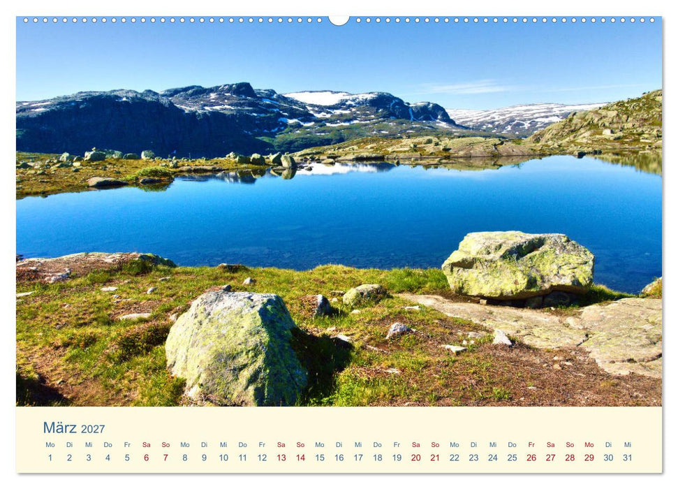 Trolltunga (CALVENDO Premium Wandkalender 2027)
