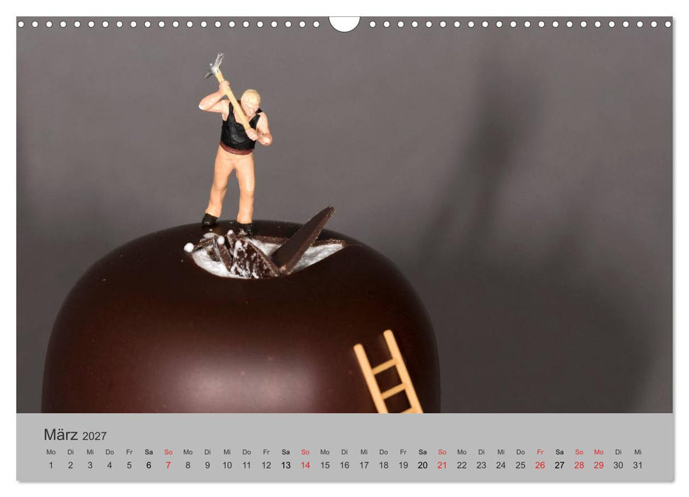 Miniaturen - Das Leben der Minis (CALVENDO Wandkalender 2027)