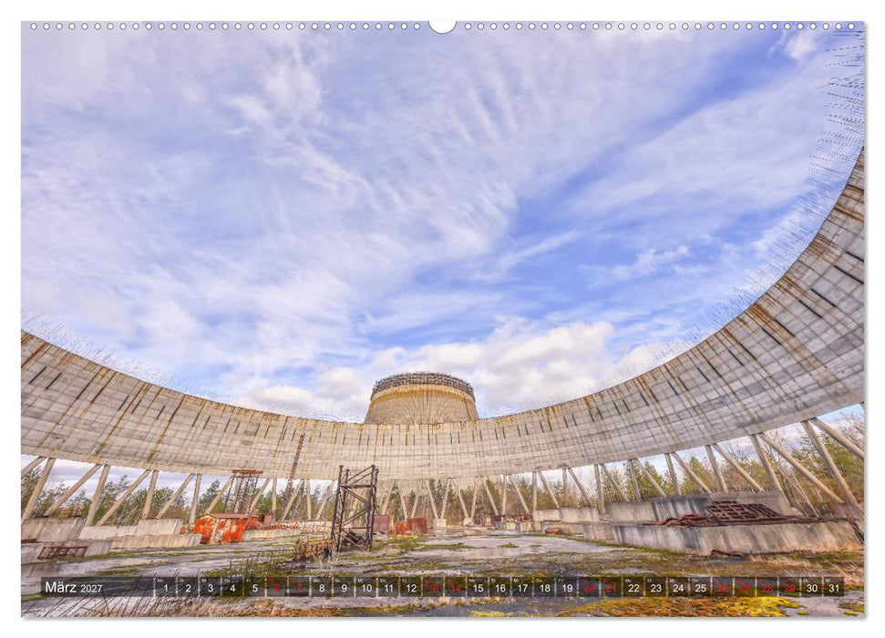 Tschernobyl - Die Sperrzone um das Atomkraftwerk (CALVENDO Wandkalender 2027)