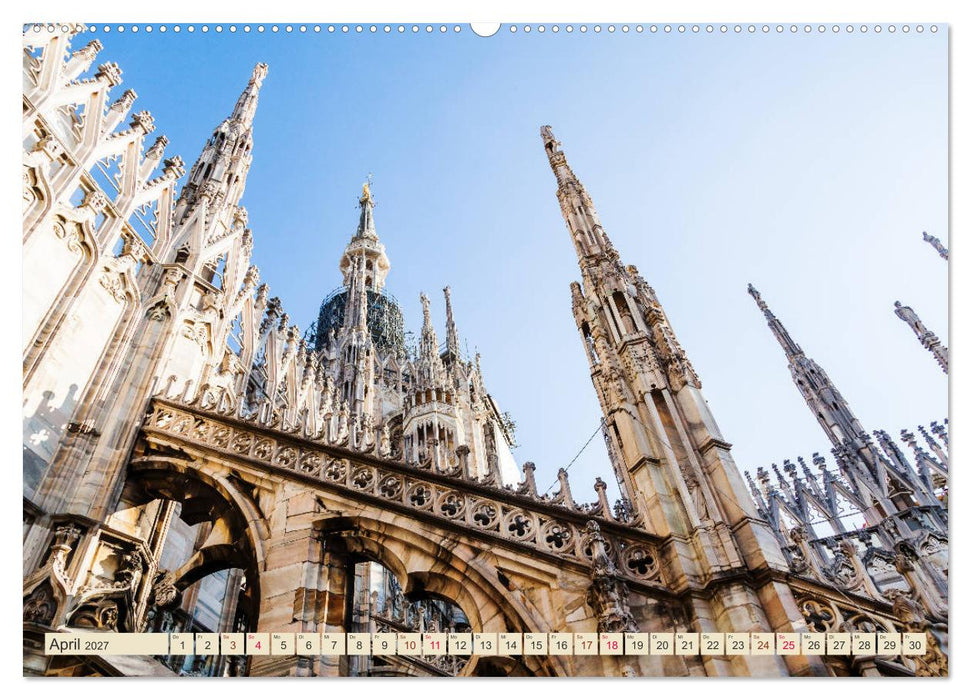 Architekturstile Europas - von der Antike bis zum 20. Jahrhundert (CALVENDO Premium Wandkalender 2027)