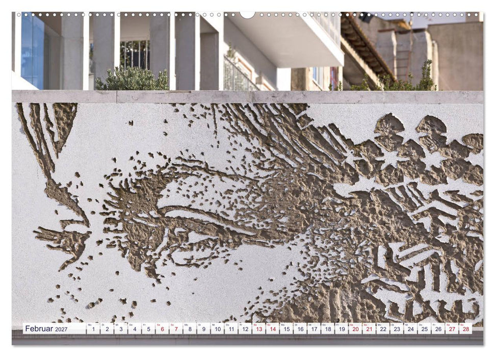 LISSABON GRAFFITI (CALVENDO Wandkalender 2027)