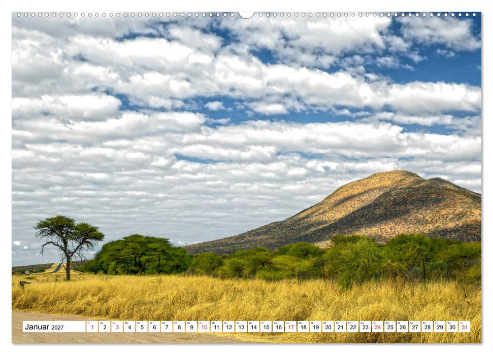 Namibia & Botswana (CALVENDO Premium Wandkalender 2027)