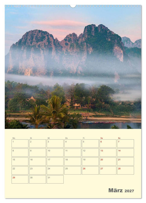 SÜDOSTASIEN - Mein URLAUBSPLANER (CALVENDO Wandkalender 2027)