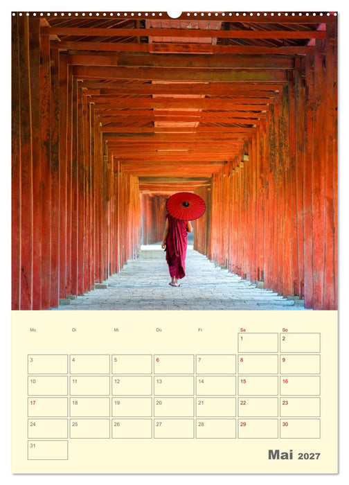 SÜDOSTASIEN - Mein URLAUBSPLANER (CALVENDO Wandkalender 2027)