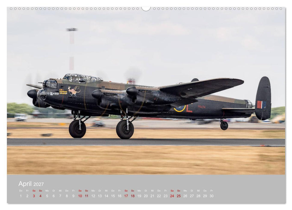 Fliegende Legenden - Warbirds (CALVENDO Wandkalender 2027)