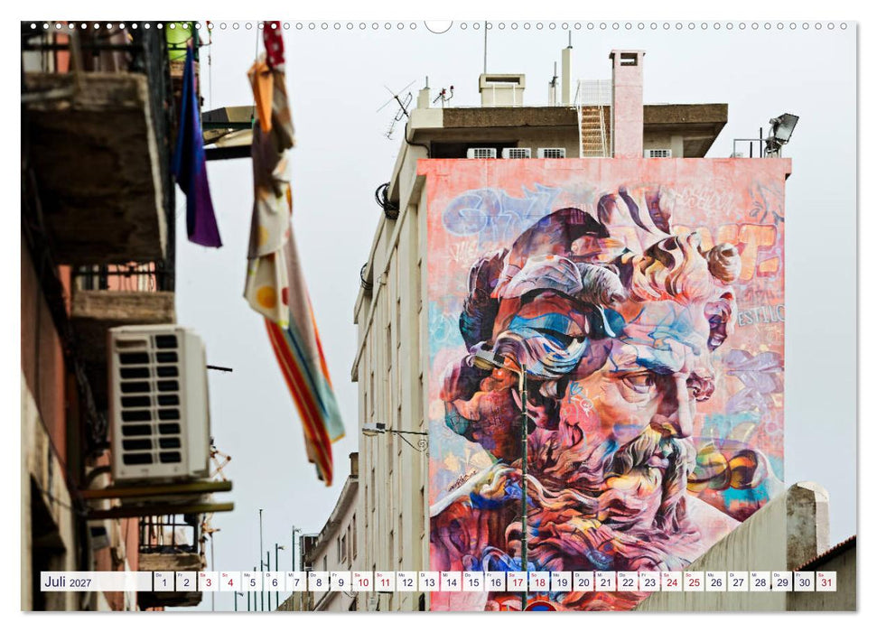 LISSABON GRAFFITI (CALVENDO Premium Wandkalender 2027)