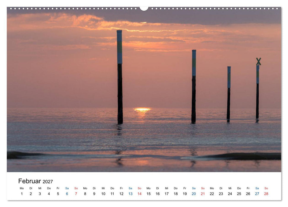 Lichtstimmungen in Sankt Peter-Ording (CALVENDO Wandkalender 2027)