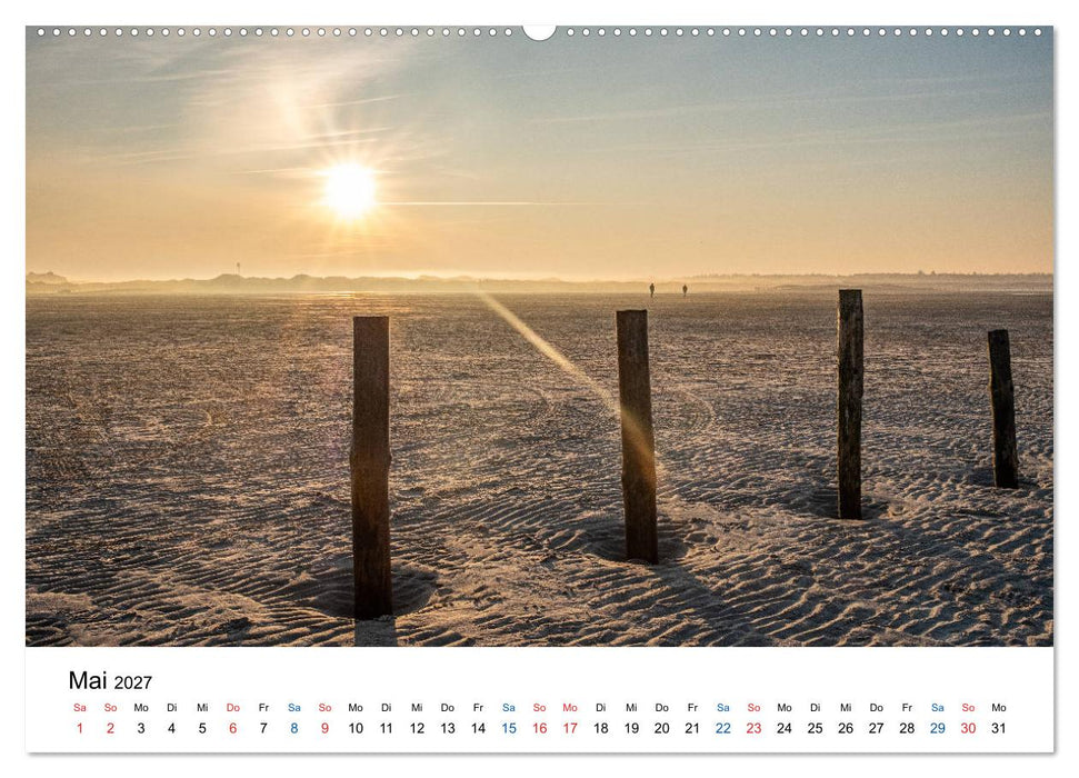 Lichtstimmungen in Sankt Peter-Ording (CALVENDO Wandkalender 2027)