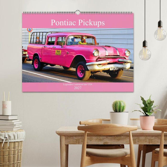 Pontiac Pickups - Legendäre Lastenesel der USA (CALVENDO Wandkalender 2027)