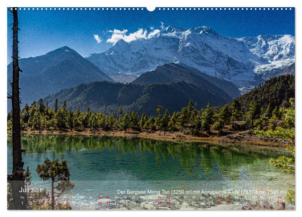 NEPAL - rund um die Annapurna (CALVENDO Premium Wandkalender 2027)