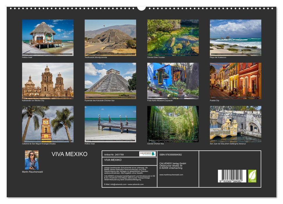 VIVA MEXIKO (CALVENDO Premium Wandkalender 2027)