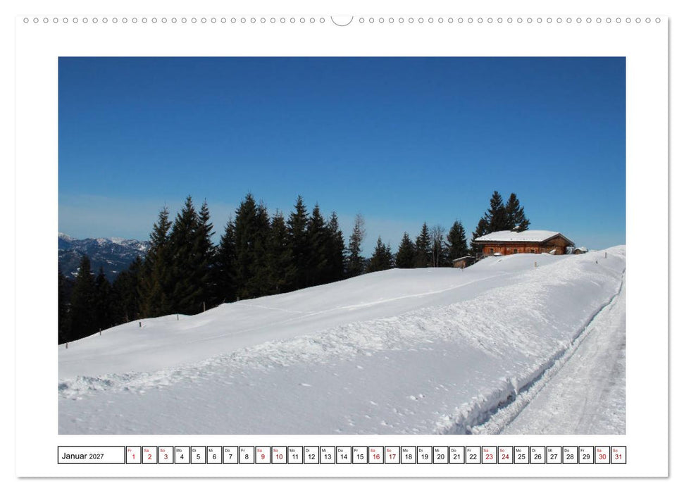 Sehnsuchtsorte im Berchtesgadener Land (CALVENDO Wandkalender 2027)