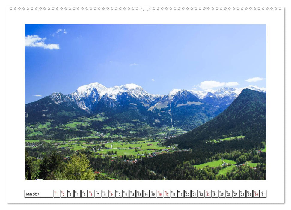 Sehnsuchtsorte im Berchtesgadener Land (CALVENDO Wandkalender 2027)