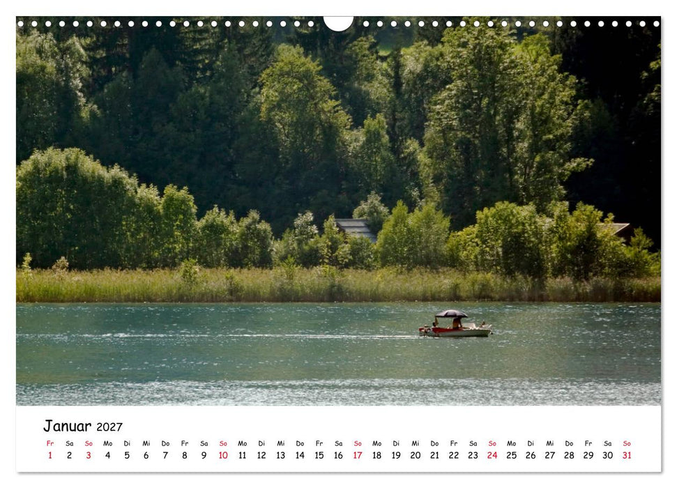 Wanderbarer Weißensee (CALVENDO Wandkalender 2027)