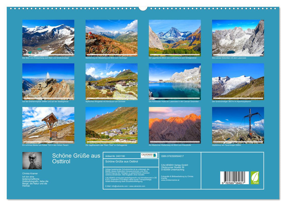 Schöne Grüße aus Osttirol (CALVENDO Premium Wandkalender 2027)