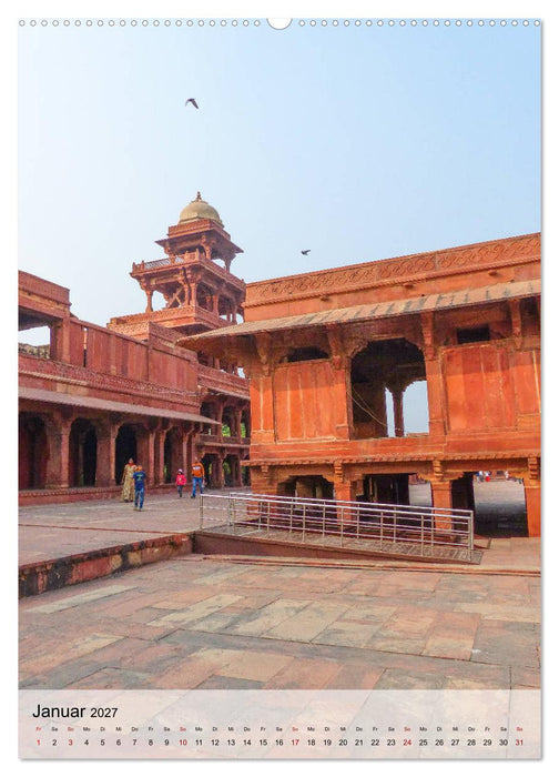 Indien - Impressionen (CALVENDO Premium Wandkalender 2027)