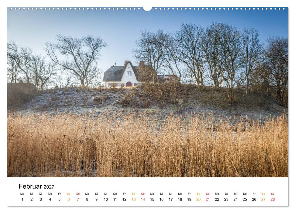 Sylter Friesenhäuser (CALVENDO Wandkalender 2027)