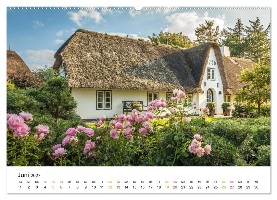 Sylter Friesenhäuser (CALVENDO Wandkalender 2027)