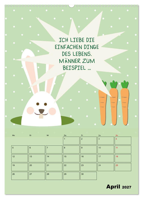 Königin über alles! Typokalender für starke Frauen (CALVENDO Premium Wandkalender 2027)