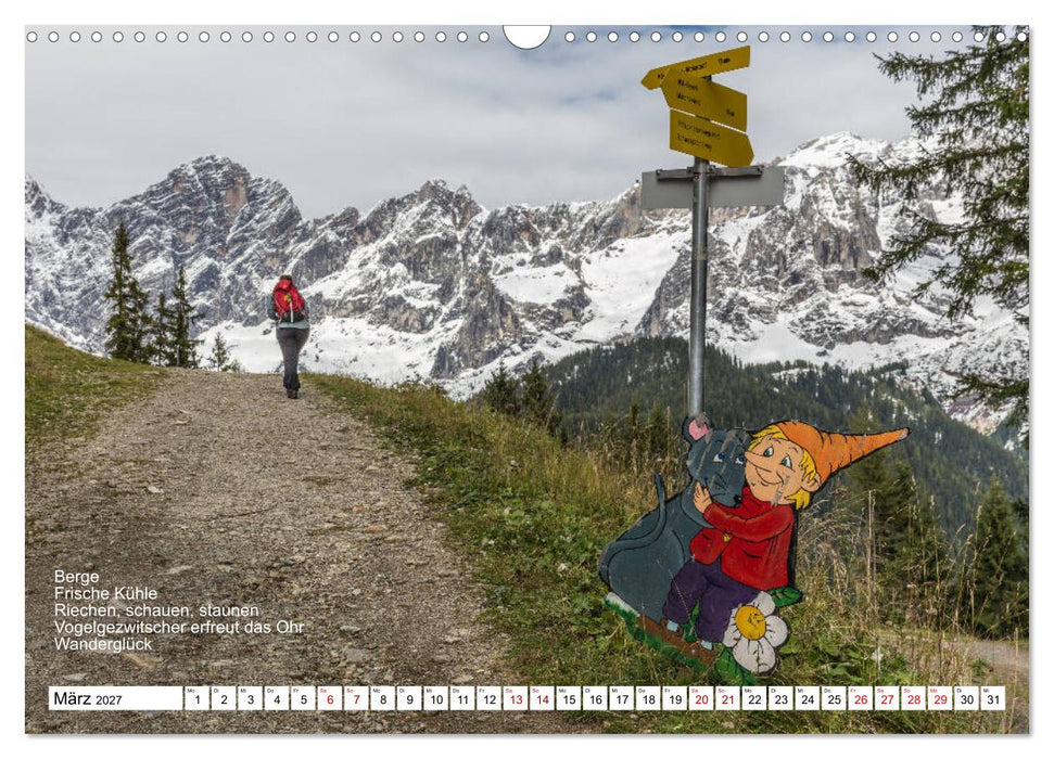 Mit Elfchen durch das Jahr (CALVENDO Wandkalender 2027)