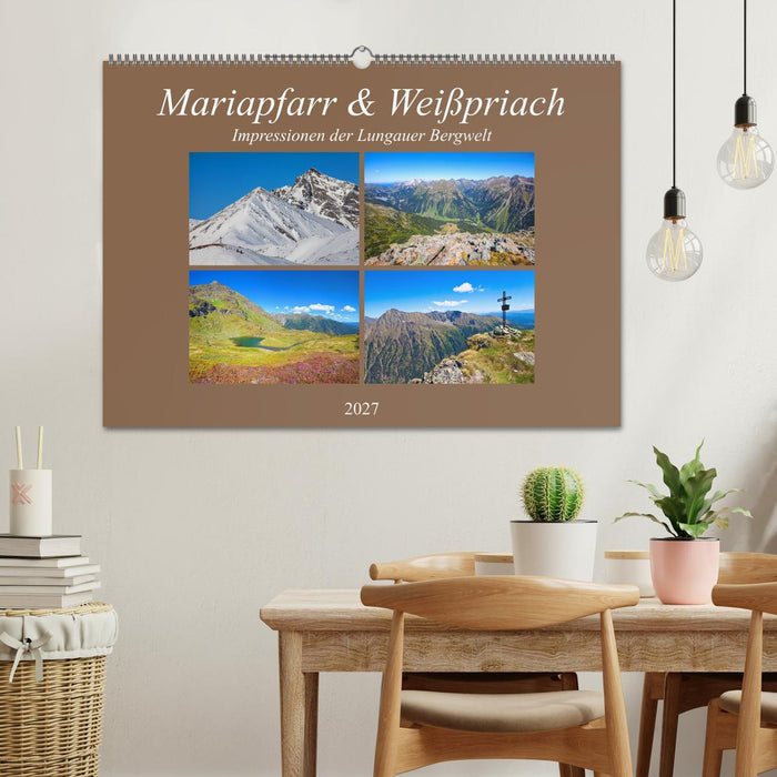 Mariapfarr & Weißpriach (CALVENDO Wandkalender 2027)