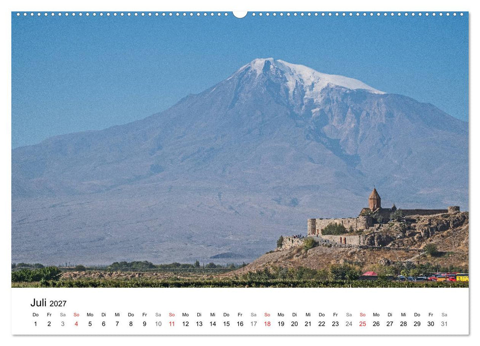 Eine Reise durch Armenien (CALVENDO Premium Wandkalender 2027)