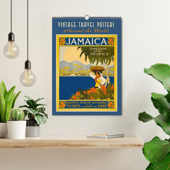 Vintage Travel Posters around the World (CALVENDO Monthly Calendar 2027)