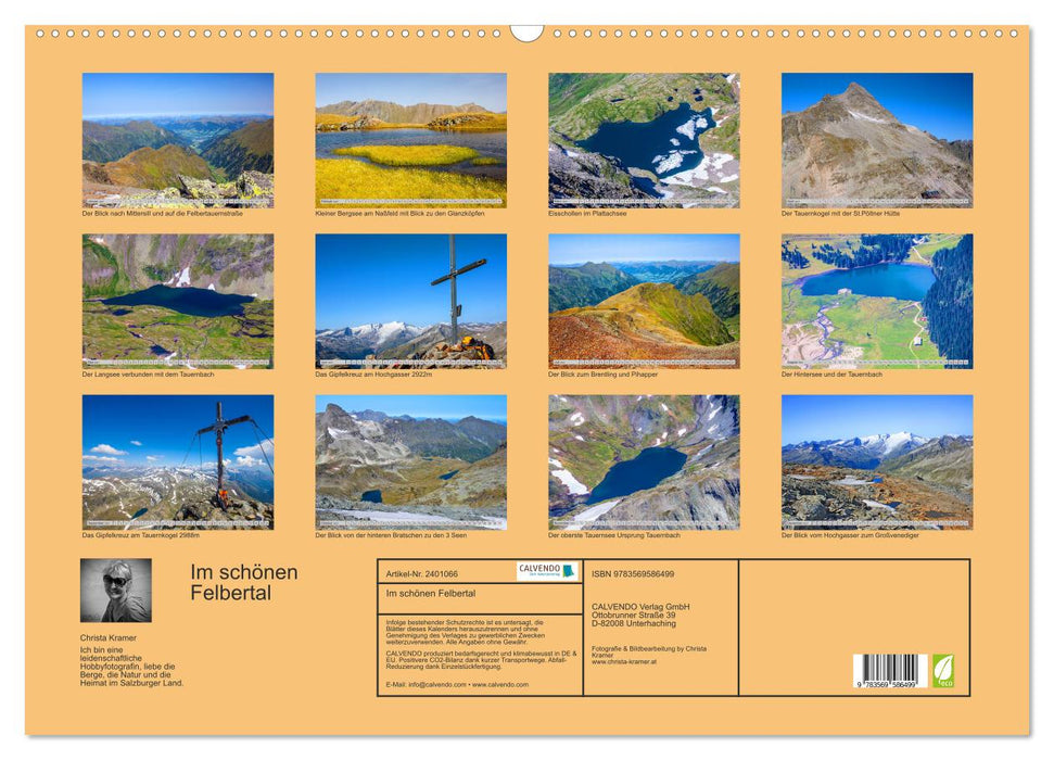 Im schönen Felbertal (CALVENDO Wandkalender 2027)