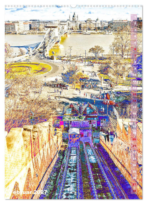 Budapest - Künstlerische Fotografie (CALVENDO Wandkalender 2027)