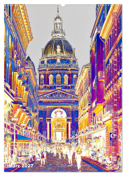 Budapest - Künstlerische Fotografie (CALVENDO Wandkalender 2027)