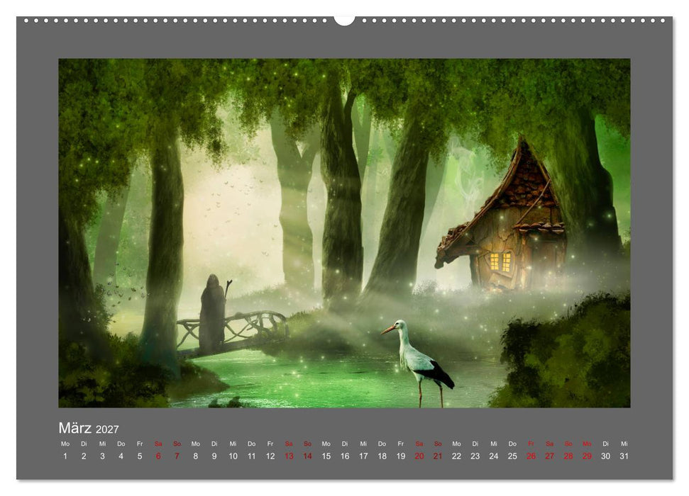 Weg des Zauberers (CALVENDO Wandkalender 2027)