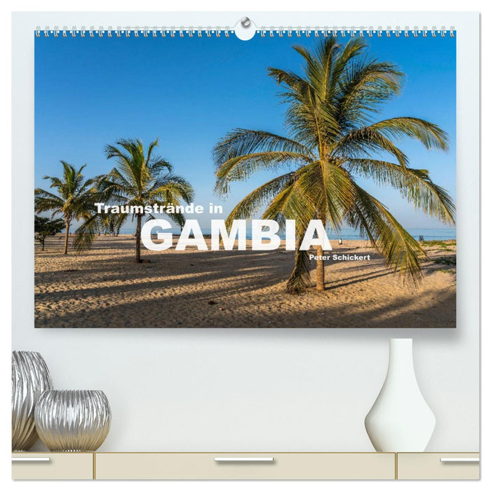 Traumstrände in Gambia (CALVENDO Premium Wandkalender 2027)