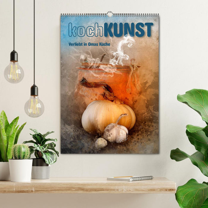 kochKUNST Verliebt in Omas Küche (CALVENDO Wandkalender 2027)