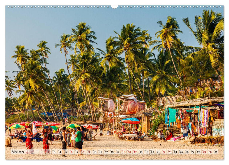 Indien - Spektakel der Farben (CALVENDO Premium Wandkalender 2027)