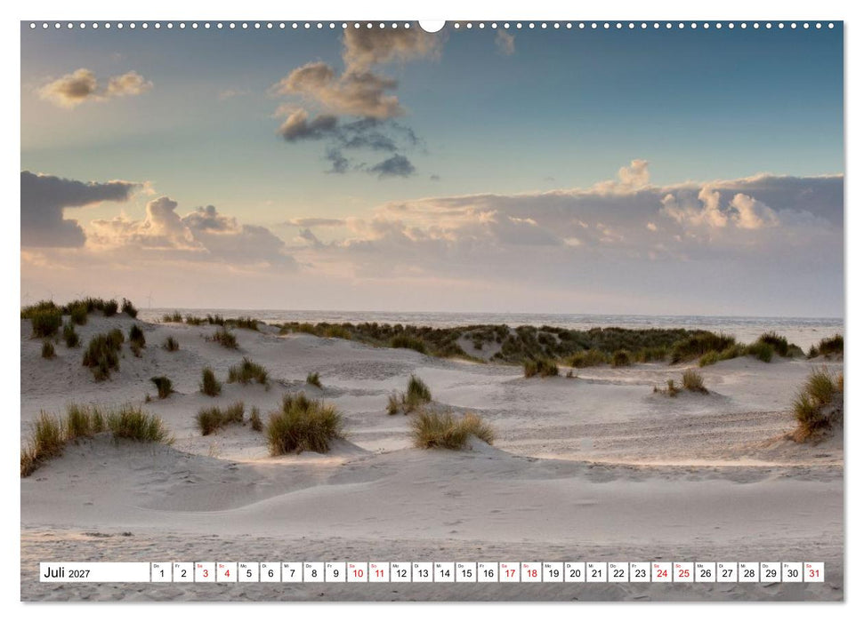 Langeoog - Momente einer Reise (CALVENDO Premium Wandkalender 2027)