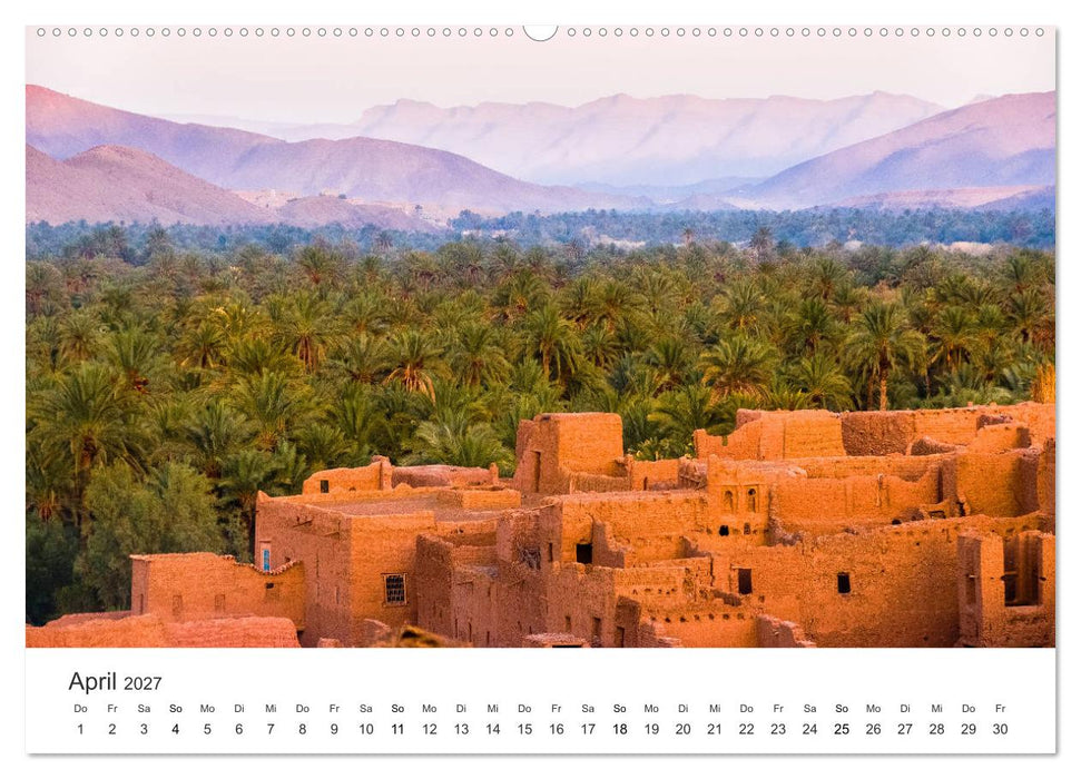 Das farbenfrohe Marokko (CALVENDO Wandkalender 2027)