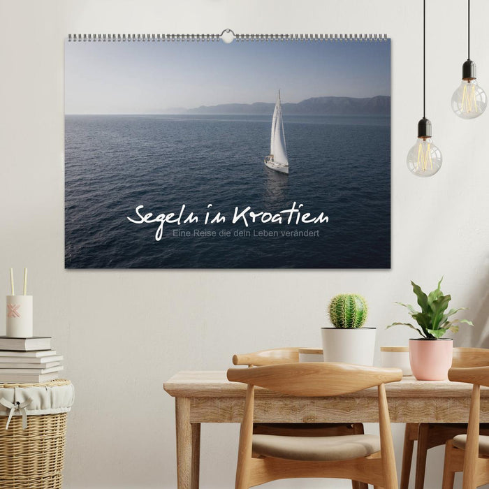 Segeln in Kroatien (CALVENDO Wandkalender 2027)