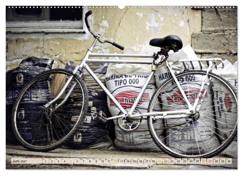 Fahrrad Alltag - Film Noir Style (CALVENDO Wandkalender 2027)