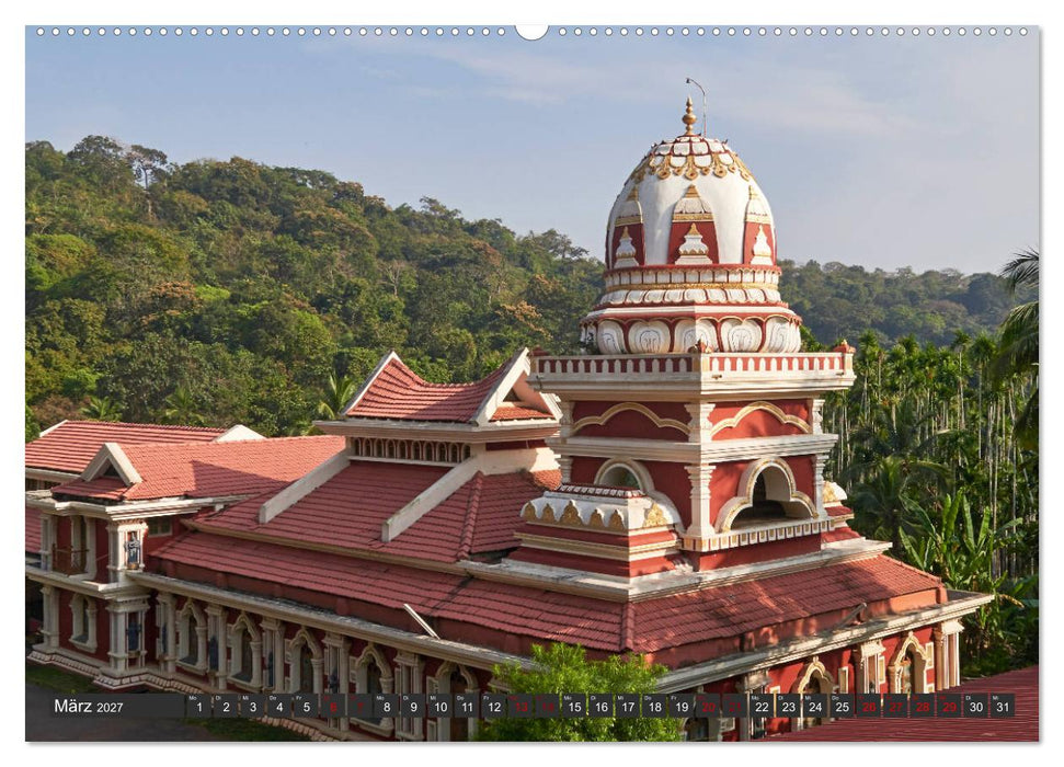 Indiens Tempel und Paläste (CALVENDO Premium Wandkalender 2027)