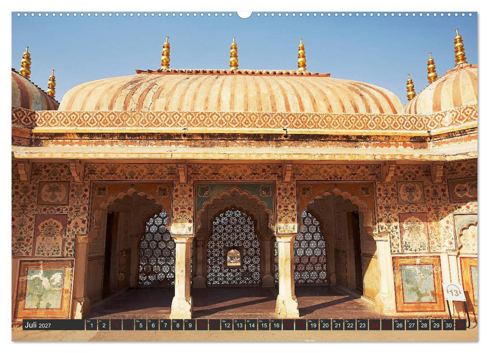 Indiens Tempel und Paläste (CALVENDO Premium Wandkalender 2027)