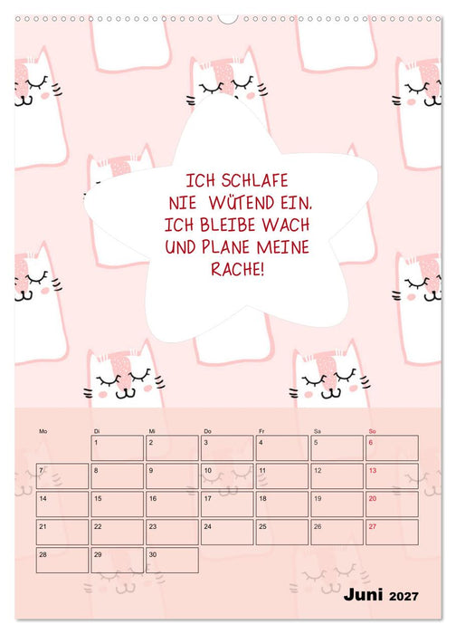 Königin über alles! Typokalender für starke Frauen (CALVENDO Wandkalender 2027)