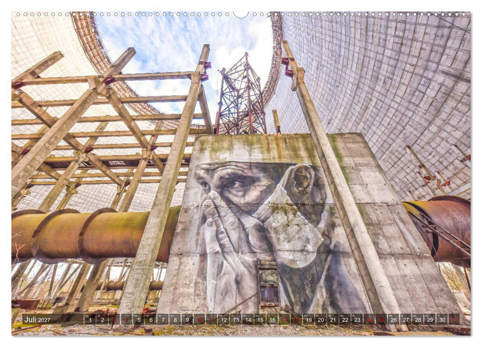 Tschernobyl - Prypjat - Die radioaktive Geisterstadt (CALVENDO Premium Wandkalender 2027)