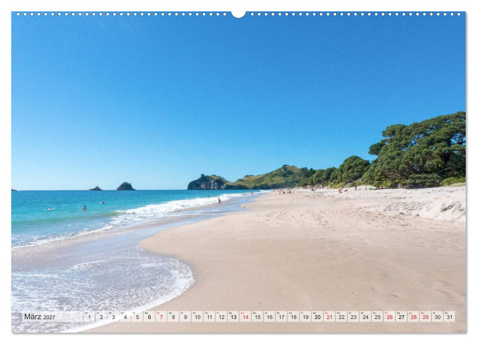 Neuseeland - Wandelnde Landschaften (CALVENDO Wandkalender 2027)
