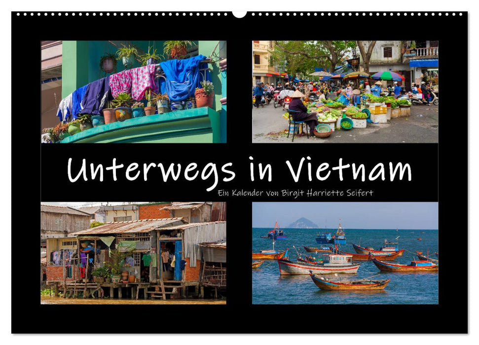 Unterwegs in Vietnam (CALVENDO Wandkalender 2027)