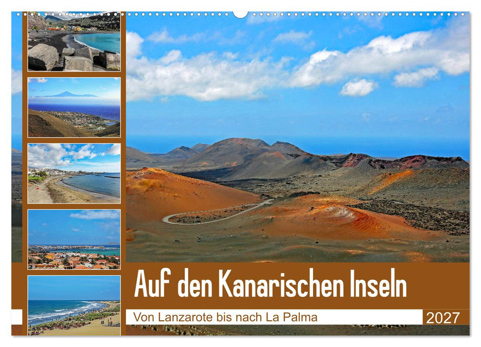 Auf den Kanarischen Inseln (CALVENDO Wandkalender 2027)